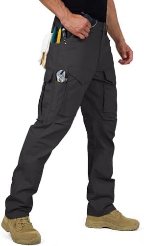 FREE SOLDIER Men's Cargo Pants,Tactical Pants for Men Stretc...