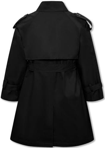 Betusline Girls & Women's Trench Coat Double Breasted Classi...