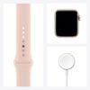 Apple Watch Series 6 (GPS, 40mm) - Gold Aluminum Case with P...