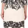 Adrianna Papell Women's Scroll Lace Short Dress