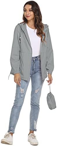TCOT Womens Rain Jackets Waterproof Windbreaker Jackets ligh...