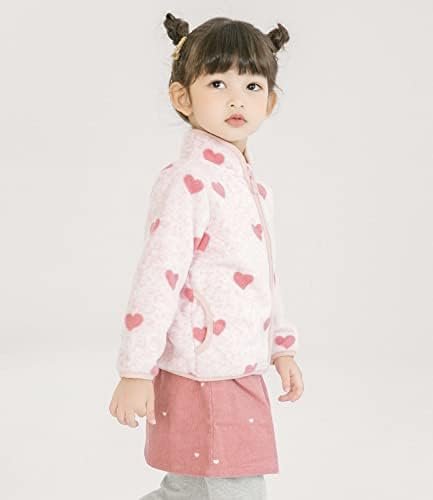 Toddler Fleece Jacket Lightweight Hooded Warm Winter Coats f...