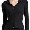 Ribbed Hoodies for Women Lightweight Full Zip Up Jackets Lon...