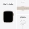 Apple Watch Series 7 (GPS, 41mm) Starlight Aluminum Case wit...