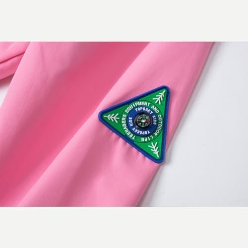 Boys Rain Jacket with Detachable Hood Lightweight Raincoats ...