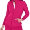 Monarch Uniforms Womens Scrub Jacket Zippered Warm-up Jacket