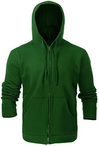 Just In Trend Flame Resistant FR Fleece Hoodie - 100% C - He...