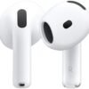 Apple AirPods 4 Wireless Earbuds, Bluetooth Headphones, Pers...