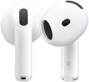 Apple AirPods 4 Wireless Earbuds, Bluetooth Headphones, Pers... Apple AirPods 4 Wireless Earbuds, Bluetooth Headphones, Pers...