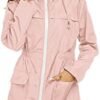 Lomon Women Waterproof Lightweight Rain Jacket Active Outdoo...