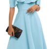 Bbonlinedress Womens Off Shoulder Summer Wedding Guest Dress...