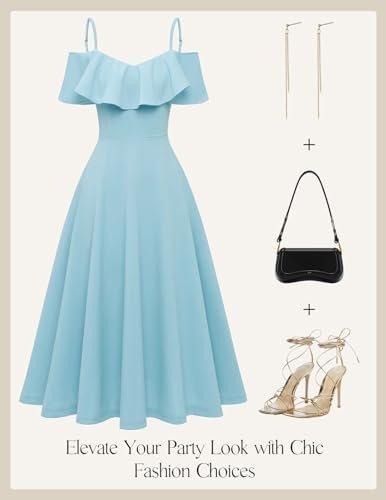 Bbonlinedress Womens Off Shoulder Summer Wedding Guest Dress...