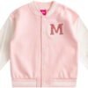 Disney Lilo & Stitch Minnie Mouse Girls Letterman Varsity Bo...
