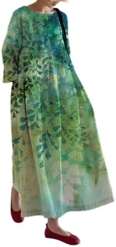 Women's Flowy Oversized Baggy Colorful Boho Floral Cotton Ma... Women's Flowy Oversized Baggy Colorful Boho Floral Cotton Ma...