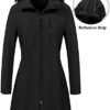 CREATMO US Women's Lightweight Waterproof Long Softshell Tac...