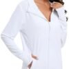Women's Sun Protection Jacket UPF 50+ Full Zipper Long Sleev...