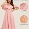 Bbonlinedress Womens Off Shoulder Summer Wedding Guest Dress...