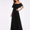Ever-Pretty Women's Elegant Off The Shoulder Side Split High...