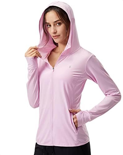Soothfeel Women's UPF 50+ Sun Protection Hoodie Jacket Light...