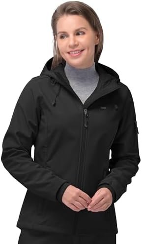 33,000ft Women's Softshell Jacket, Fleece Lined Warm Jacket ... 33,000ft Women's Softshell Jacket, Fleece Lined Warm Jacket ...
