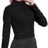 MathCat Seamless Workout Jacket for Woman,Zip Up Long Sleeve...