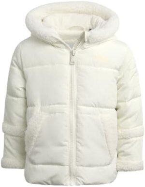 DKNY Infant Toddler Baby Girls' Winter Coat- Polar Fleece Li... DKNY Infant Toddler Baby Girls' Winter Coat- Polar Fleece Li...