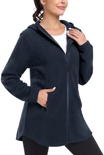 MoFiz Women's Fleece Dress Quarter Zip Winter Warm Golf Dres...