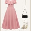 Bbonlinedress Womens Off Shoulder Summer Wedding Guest Dress...
