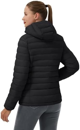 Pioneer Camp Women's Packable Puffer Jacket Winter Light Wei...