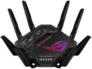 ASUS ROG Rapture GT-BE98 PRO Quad-Band WiFi 7 Gaming Router ...