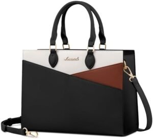 LOVEVOOK Purses for Women,Satchel Handbags Tote Bag, Black P... LOVEVOOK Purses for Women,Satchel Handbags Tote Bag, Black P...
