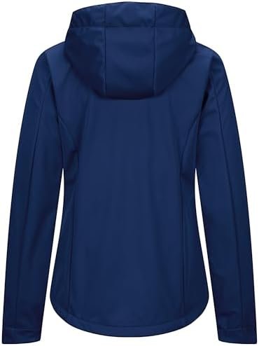 33,000ft Women's Softshell Jacket with Hood Waterproof Light...