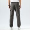 Plaid&Plain Men's Work Pants Straight Fit Carpenter Pants Ut...