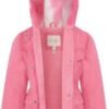 Jessica Simpson Girls' Midweight Anorak Jacket Coat with Hoo...
