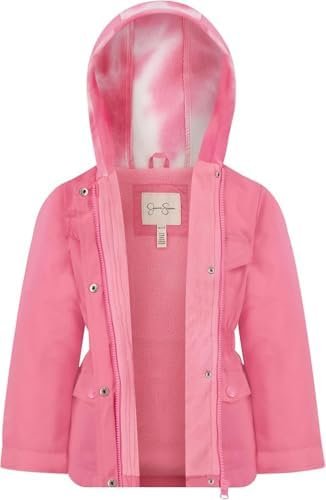 Jessica Simpson Girls' Midweight Anorak Jacket Coat with Hoo...