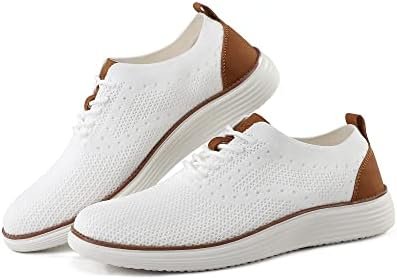VILOCY Men's Casual Dress Sneakers Oxfords Business Mesh Bre...