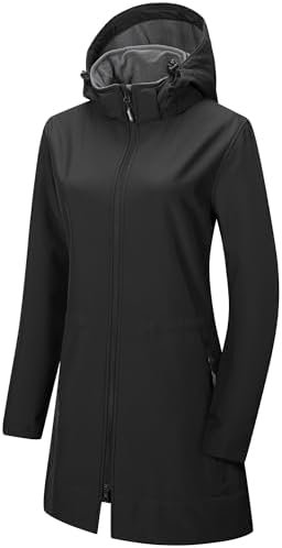 Outdoor Ventures Women's Softshell Jacket with Removable Hoo...