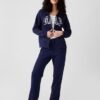 GAP Women's Logo Hoodie Hooded Full Zip Sweatshirt