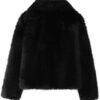 Gnveub Women's Faux Fur Jacket Oversized Lapel Fur Coat Wint...