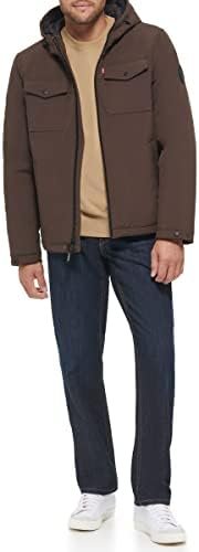 Levi's Men's Soft Shell Hooded Storm Coat (Regular & Big & T...