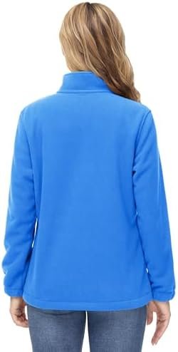 TACVASEN Women's Soft Fleece Jacket Lightweight Full Zip Swe...