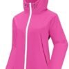 Avoogue Rain Jacket Women Waterproof Lightweight Raincoat Li...