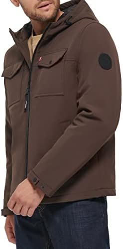 Levi's Men's Soft Shell Hooded Storm Coat (Regular & Big & T...