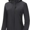 Pursky Women's Softshell Jacket Lightweight Fleece Lined Rai...