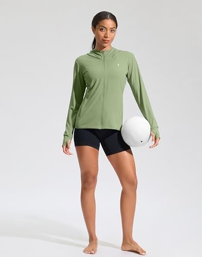 Soothfeel Women's UPF 50+ Sun Protection Hoodie Jacket Light...