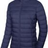 MAGCOMSEN Women's Puffer Jacket Lightweight Quilted Padded 4...