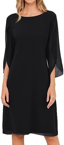 GRACE KARIN Womens Chiffon Dresses Flutter Sleeve Party Wedd... GRACE KARIN Womens Chiffon Dresses Flutter Sleeve Party Wedd...