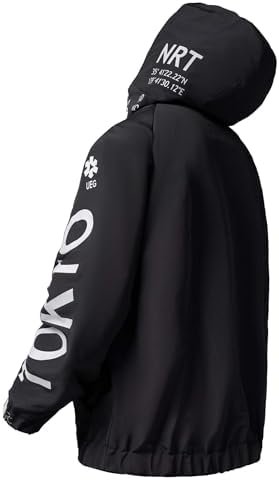 Niepce Inc Japanese Streetwear Zip Up Windbreaker Jackets fo...