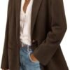 PRETTYGARDEN Women's Winter Corduroy Blazers Jackets Dressy ...