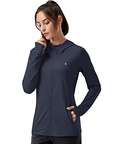 Soothfeel Women's UPF 50+ Sun Protection Hoodie Jacket Light...